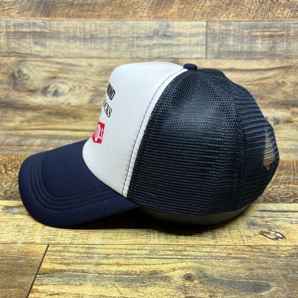 The Sex Pistols Mens Trucker Hat Navy Snapback 1977 Studio Album Punk Rock Cap - Picture 4 of 8